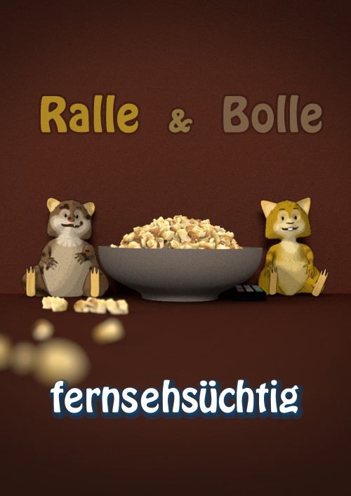 Ralle and Bolle - fernsehsüchtig